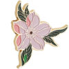 Lovely National Style Small Fresh Enamel High-end Simple Female Brooch Personality Original Cherry Blossom Brooch