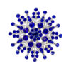 European And American Full Diamond Fashion Crystal Sunflower Pin - Image 3