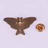 Silkworm Moth Enamel Brooch Fashion Jewelry Accessories - Image 3
