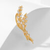 Women's Personality Temperament Sterling Silver Wheat Ear Brooch - Image 2