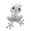 Korean Fashion Diamond Animal FROGPRINCE Brooch Female Corsage