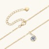 6-word Moissanite Necklace Women's High-grade All-match 925 Silver - Image 3