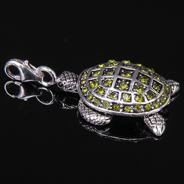 Three-dimensional Green Diamond Big Turtle Turtle Hanging - Image 3