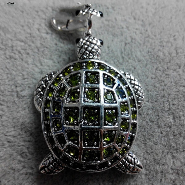 Three-dimensional Green Diamond Big Turtle Turtle Hanging - Image 4