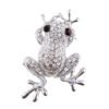 Fashion Diamond FROG PRINCE Brooch