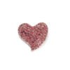 Heart-shaped Diamond Brooch Vintage Rhinestone Pin
