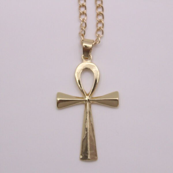 Stainless steel ancient Egyptian Cross Necklace Pendant
