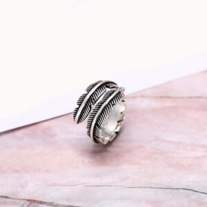 Antique Feather Ring