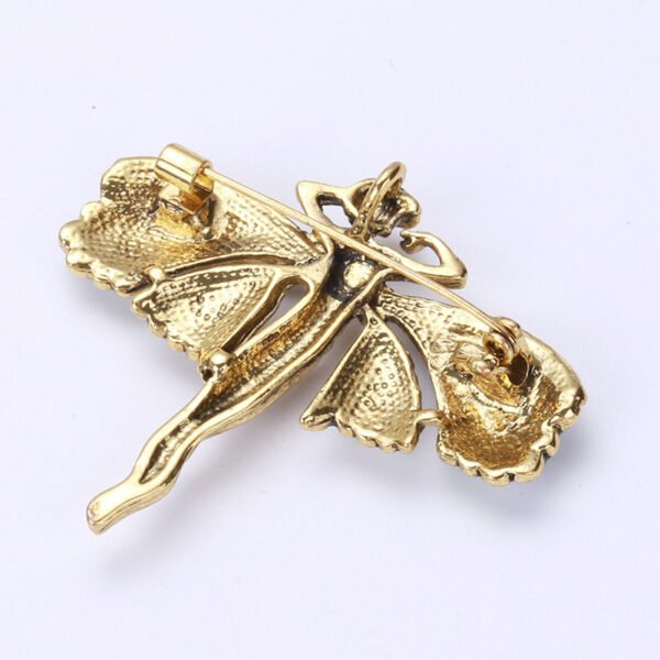 Enamel Butterfly Brooch