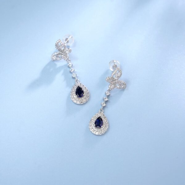 11ca7136-b052-4452-8030-6fbffd7f3f0e.jpeg S925 Sterling Silver Bowknot Dangle Earrings