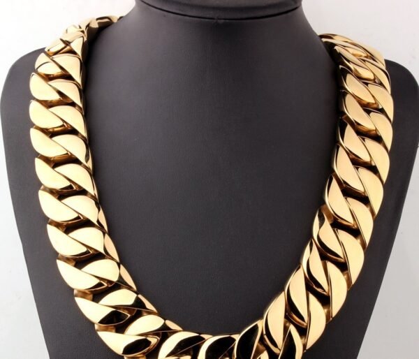 1505647400136.jpg Men's Titanium Steel Vacuum Plating Necklace