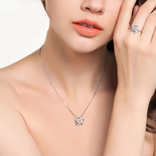 1612592483321.jpg 925 Sterling Silver Forever Heart Necklace