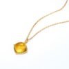 Citrine Geometric Pendant Women's Minority Jewelry