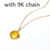 Citrine Geometric Pendant Women's Minority Jewelry