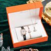 Watch Bracelet Necklace Set Box