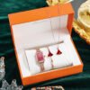 Watch Bracelet Necklace Set Box