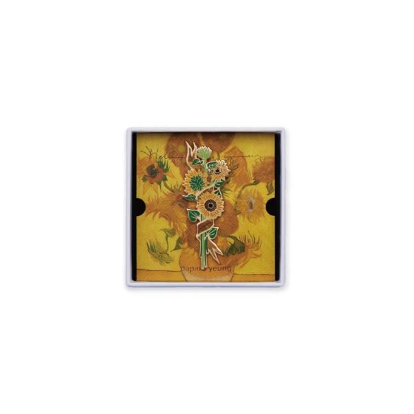 Designer Original Sunflower Brooch