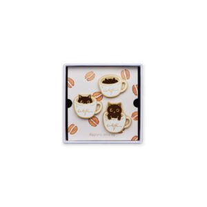 Coffee Cat Designer Brooch