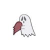 Halloween Couple Metal Ghost Love Brooche