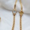 Bracelet Round Gold Watch