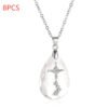 Simple Wild Drop Pendant Necklace