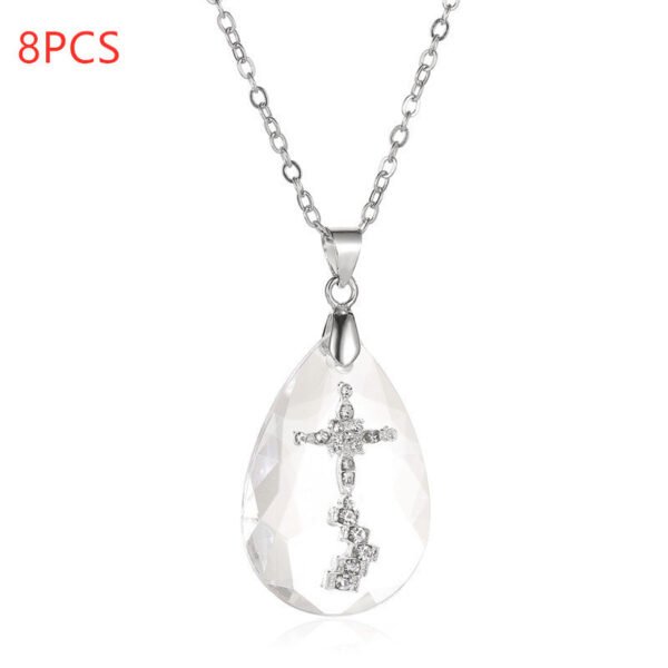 Simple Wild Drop Pendant Necklace