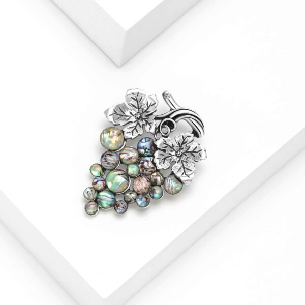 Fashion Creative Alloy Grape Brooch