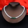 1846143567932.jpg Agate Pearl Necklace Bracelet Ear Stud Set