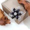 Female Rhinestone Brooch