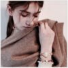 Light luxury diamond quartz watch