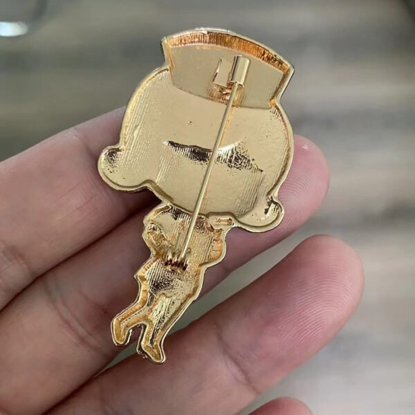 Creative Cartoon Nurse Brooch