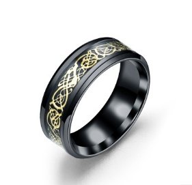 2792507987687.jpg Titanium Steel Dragon Ring