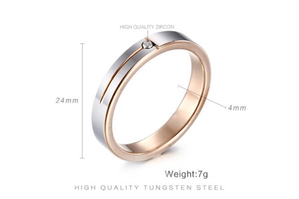 2825032340221.jpg Female 4mm Authentic Tungsten Carbide Ring