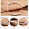 Woman Adjustable Flower Bracelet