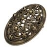 Vintage Metal Viking Brooch
