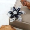Female Rhinestone Brooch