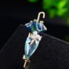 2d5634fd-3cb3-4528-87ed-b6e752155af1.jpg Creative Umbrella Enamel Zircon Clothing Pin Accessories