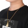 31802396853749.jpg Zircon gold boxing gloves Pendant Necklace