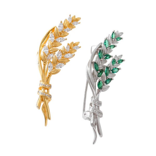 360d1045-6f7e-40b6-8c49-b2162e513c93.jpg Sterling Silver Wheat Ear Brooch