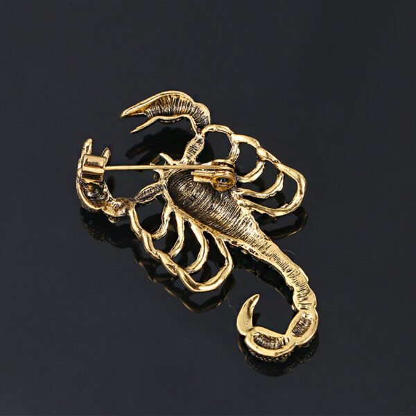 37b8c82e-4064-485b-8b45-1a8b07b1c5b1.jpg Alloy Scorpion Rhinestone Brooch
