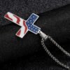 3887036566323.jpg USA Flag Cross Necklace