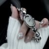 39831750-a448-42cc-85f6-2e3d65f63145-1.jpg Elegant Oval Women's Watch Bracelet