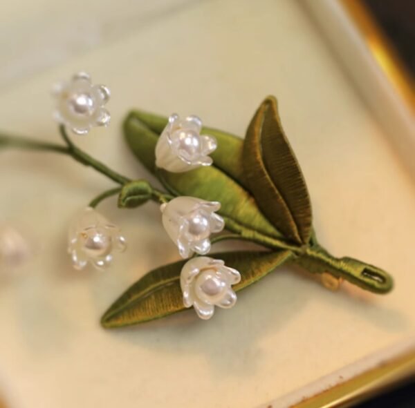 Lily Of The Valley Brooch
