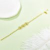 S925 Sterling Silver Flower Bracelet