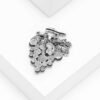 Fashion Creative Alloy Grape Brooch
