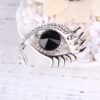 Diamond-encrusted brooch