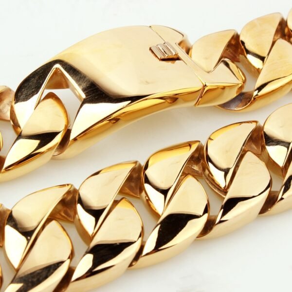 46169500601666.jpg Men's Titanium Steel Vacuum Plating Necklace