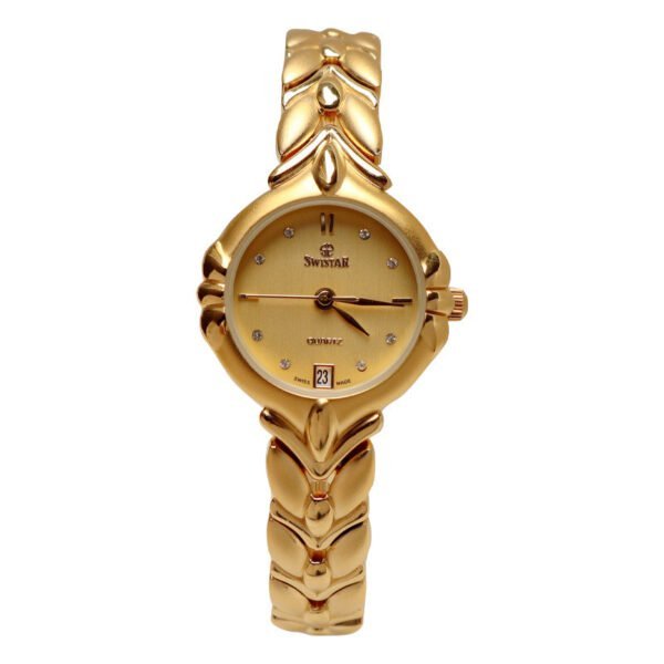 Bracelet Round Gold Watch