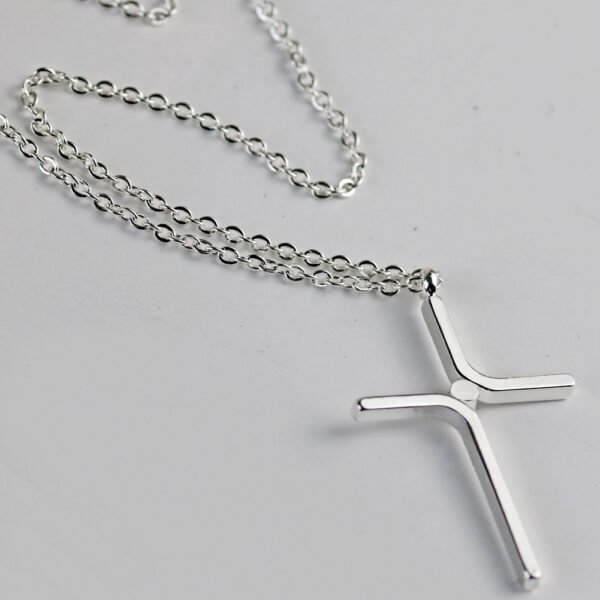 4a97a6d6-8e71-41bb-801c-f286088e01f4.jpg Cross Pendant Necklace Titanium Steel Plating