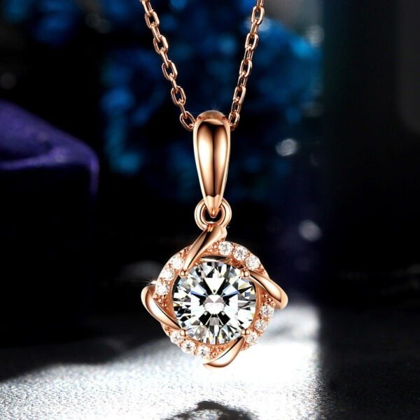 S925 Sterling Silver Moissanite Necklace